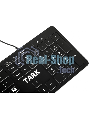 Комплект клавиатура+мышь Defender Tark C-779 проводной, USB, 2400 DPI, чёрный