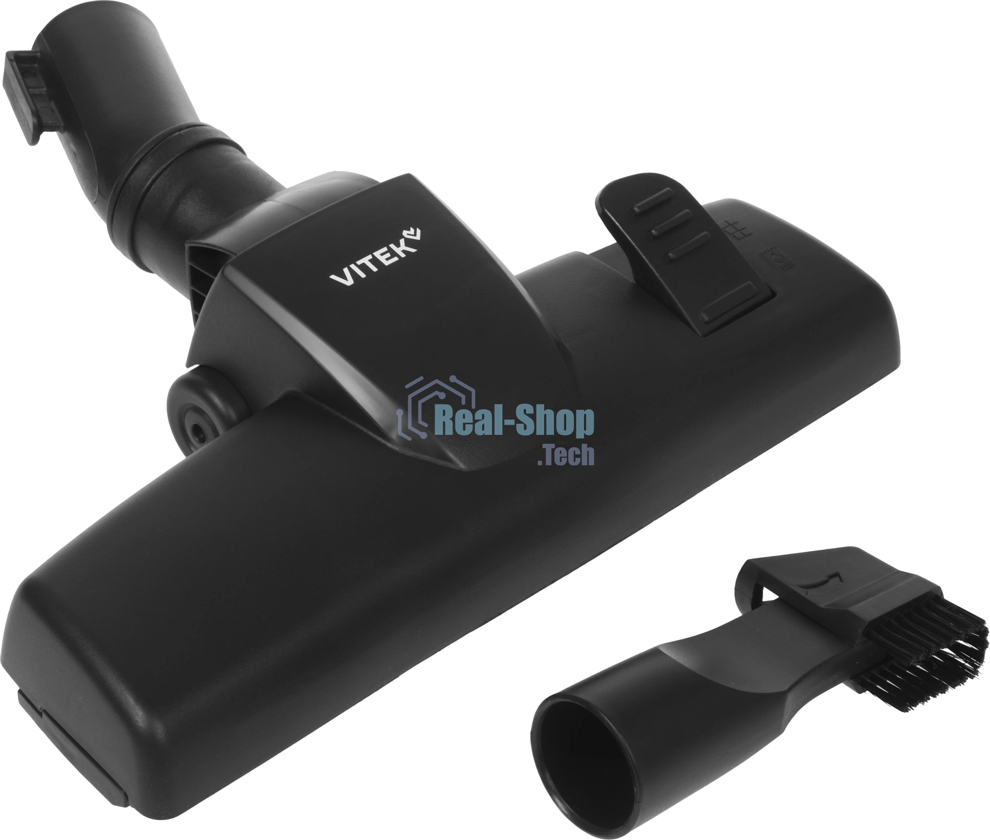 Пылесос Vitek VT-1842 черный/синий, 400/1400 Вт, уборка сухая, пылесборник контейнер 2.5 л