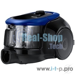 Пылесос Samsung VC18M21A0SB синий, 380/1800 Вт, уборка сухая, пылесборник контейнер 1.5 л