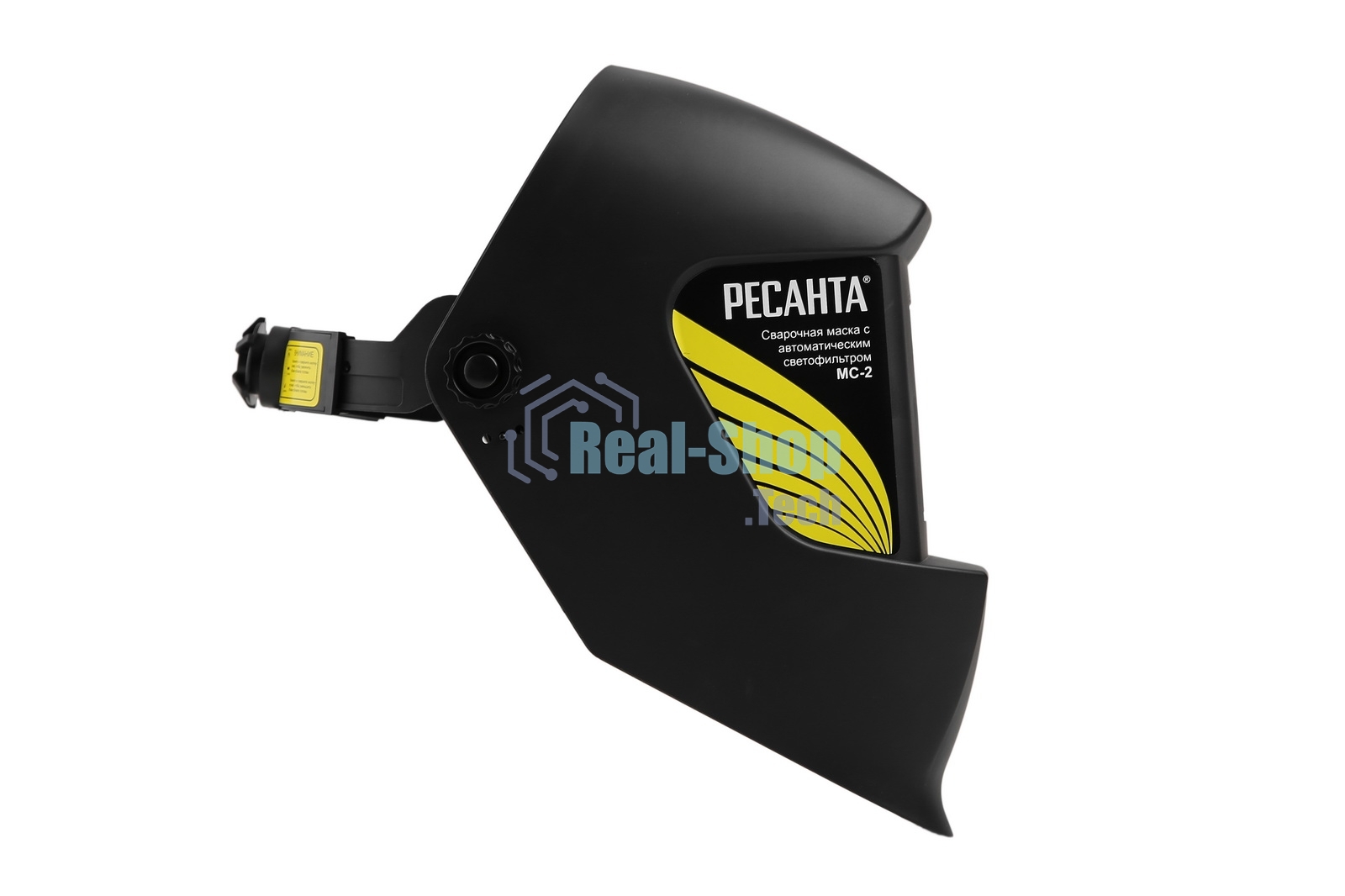 Сварочная маска Ресанта МС-2 65/14 Черная питание - Батарея солнечная и литиевая