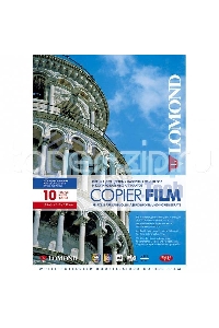Пленка Lomond PE DS Laser Film белая, двусторонняя, А4, 125 мкм, 10 листов, для лазерной печати,ч/б-цвет.