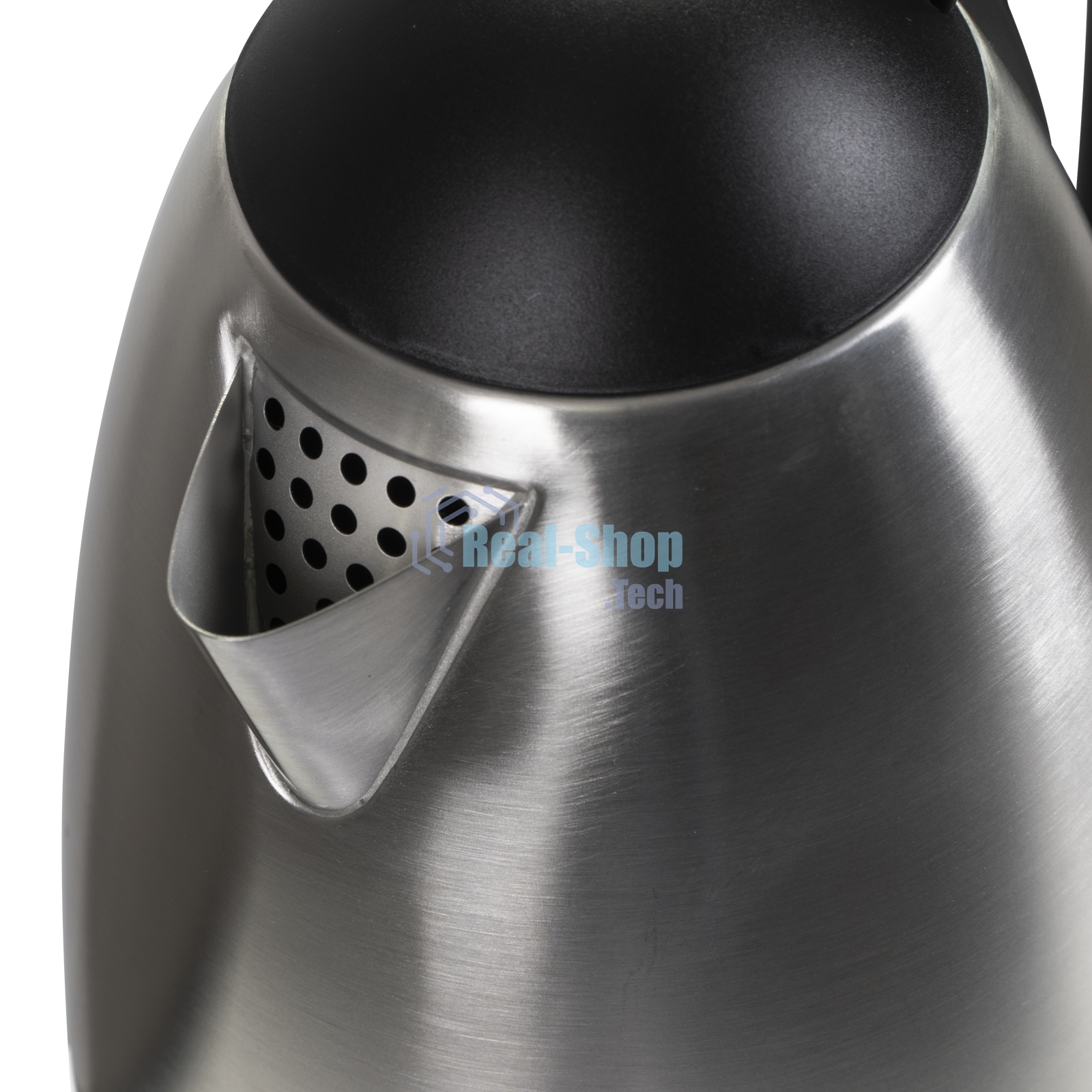 Чайник электрический Galaxy GL 0321, серый, металл, 2000 Вт, 2,5 л, корпус из нержавеющей стали AISI 304, скрытый нагревательный элемент из нержавеющей стали AISI 304, индикатор работы