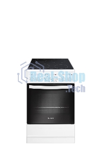 Плита электрическая Gefest 5160-01 0033 белый, конфорок 4 электрических, духовка 55 л, 50 см x 85 см x 58.5 см