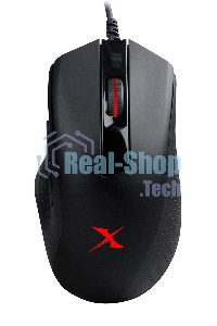 Мышь проводная A4Tech Bloody X5 Max черный, 10000 dpi, USB, кнопки - 9