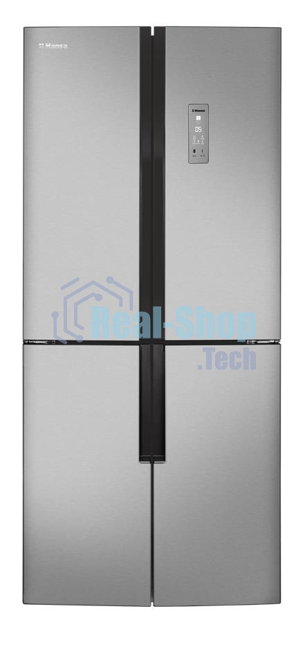 Холодильник Hansa FY418.3DFXC нержавеющая сталь двухкамерный 274/144л морозилка снизу