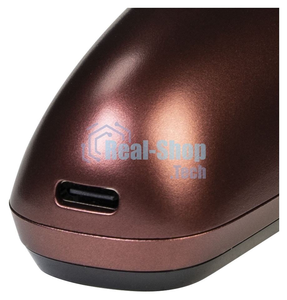 Электробритва Galaxy Line GL 4209, бронзовый, аккумуляторная, 5 Вт, Li-Ion аккумулятор емкостью 600 мА*ч, вр. непр. работы до 1,5 ч, ножи из нержавеющей стали, 3 независимые плавающие головки, возможность промывки бреющего блока, индикатор заряда и работы