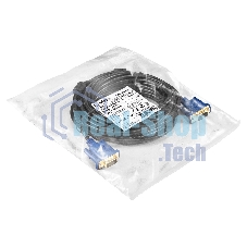 Кабель VGA Pro ExeGate EX-CC-PVGA-15M15M-7.5 (15M/15M, 7,5м, 2 фильтра, позолоченные контакты, экран)