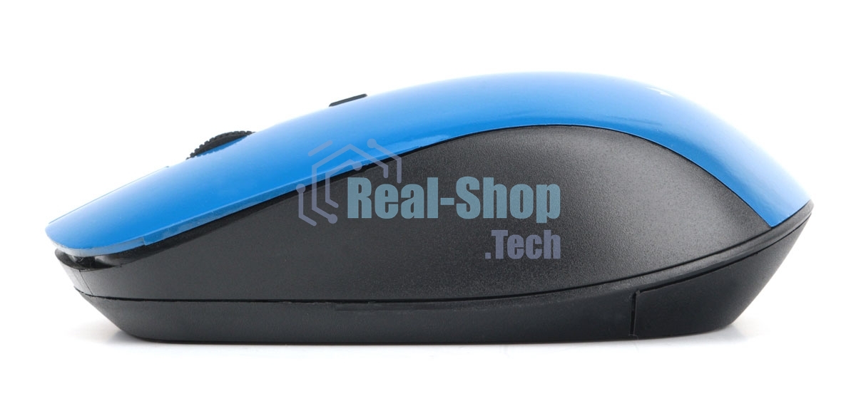Мышь беспроводная Gembird MUSW-250-2 синий, 1600 dpi, радиоканал, USB, кнопки - 4
