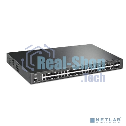 Коммутатор TP-Link TL-SG3452XP 48G 4SFP+ 48PoE+ 500W управляемый