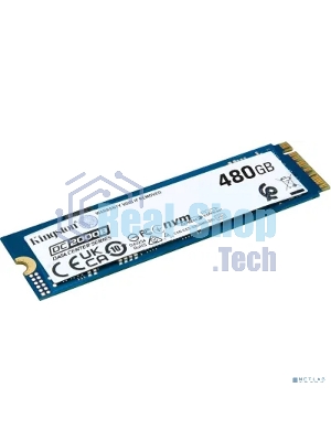 Накопитель SSD Kingston DC2000B, 480Gb, PCIe 4.0 x4, M.2 2280, R/W 7000/800