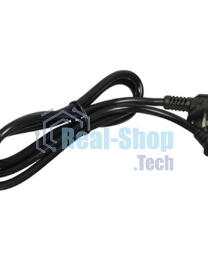 Кабель питания Cablexpert PC-186-1.5-1.5M, Schuko-C13, 3x1.5мм2, 10A, с заземлением, медь, 1.5м, черный, пакет