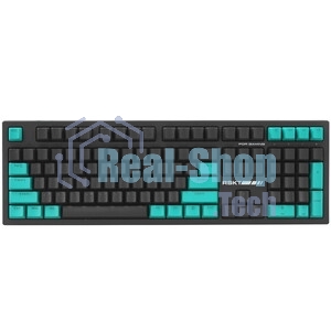 Клавиатура Raskat KM002 проводная, USB Type-A, зелёный