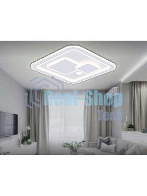 Светильник Ambrella light FA7712 WH белый 3000K-6400K 99W 480*480*60 (ПДУ РАДИО 2.4G)