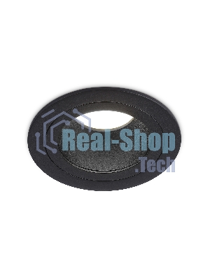 Встраиваемый точечный светильник Ambrella light TN102824 BK/BK черный/черный GU5.3 D92*50