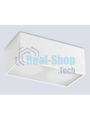 Светильник Ambrella light TN6534/2 WH белый IP44 GX53/2 200*100*80