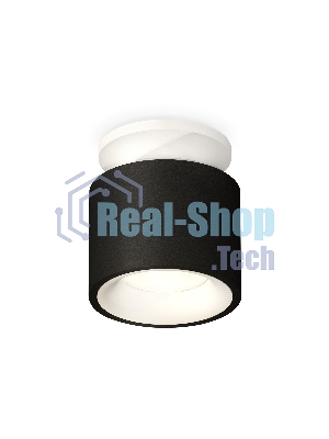 Светильник Ambrella Light XS7511041 SBK/SWH черный песок/белый песок MR16 GU5.3 (N7925, C7511, N7010)