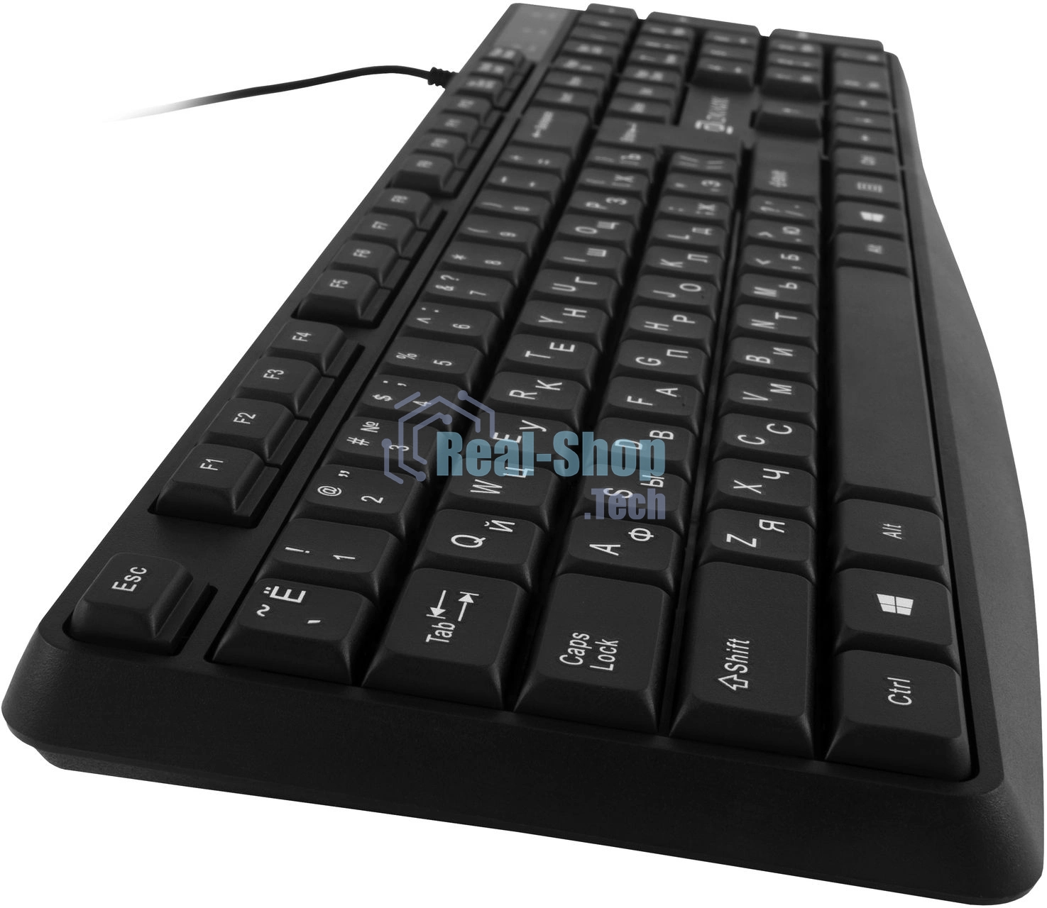 Клавиатура проводная Oklick 145M, USB, черный