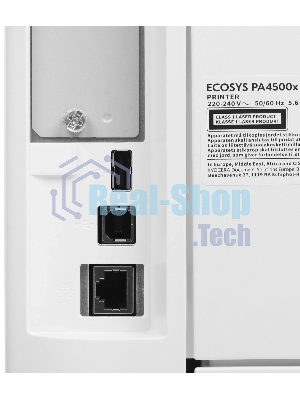 Принтер лазерный Kyocera Ecosys PA4500x (110C0Y3NL0), A4, ч/б, печ. до 45 стр/мин., 1200 x 1200 dpi, USB, RJ-45, Air Print, Mopria