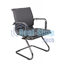 Кресло компьютерное Бюрократ CH-993-Low-V/grey серый, низкая спинка, искусственная кожа