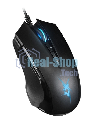 Мышь проводная A4Tech X89 черный, 2400 dpi, USB, кнопки - 8