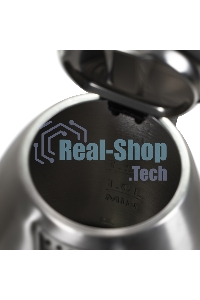 Чайник электрический Galaxy GL 0321, серый, металл, 2000 Вт, 2,5 л, корпус из нержавеющей стали AISI 304, скрытый нагревательный элемент из нержавеющей стали AISI 304, индикатор работы