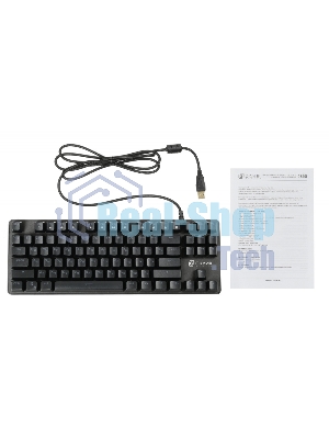 Клавиатура Oklick 969G Shotgun проводная, USB Type-A, чёрный