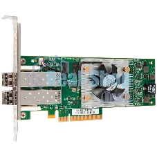 Контроллер Qlogic QLE2672-CK 16Gb Dual Port FC HBA x8 PCIe LC multi-mode optic