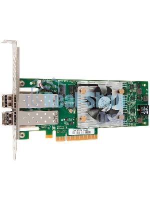 Контроллер Qlogic QLE2672-CK 16Gb Dual Port FC HBA x8 PCIe LC multi-mode optic