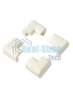 Мягкие накладки-протекторы для мебели (34x11x50 мм) 4 шт.