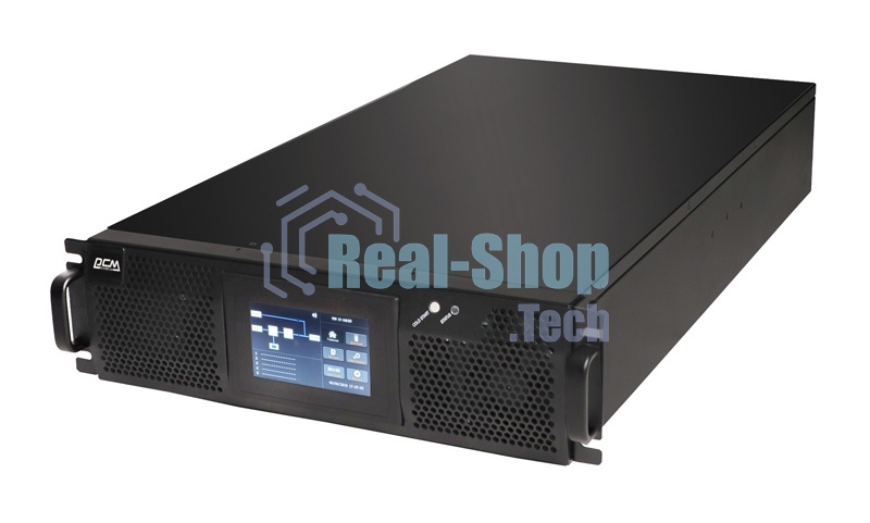 Источник бесперебойного питания Powercom VGD-II-15K33RM 15000Вт 15000ВА черный