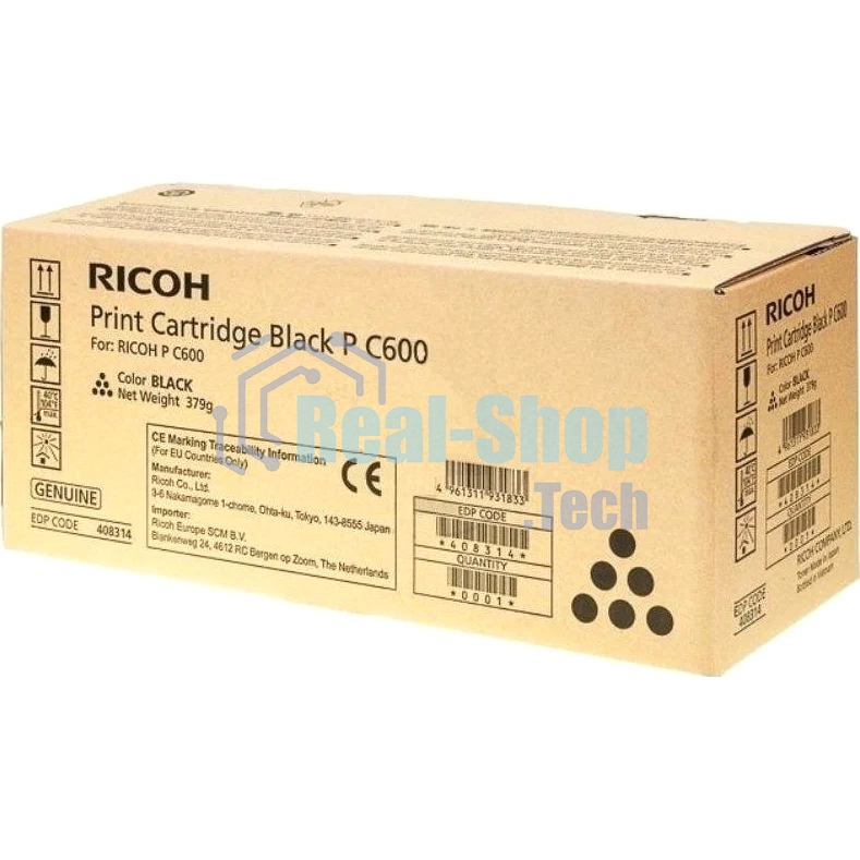 Тонер Ricoh тип P C600 черный