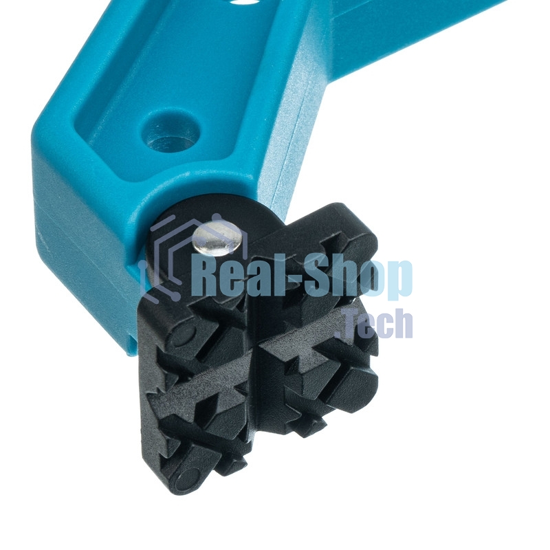 Струбцина Gross 20805 клещеобразная пластиковый корпус храповый механизм жесткой фиксации 4''/100м