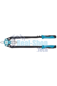 Заклепочник двуручный Gross 40409 усиленный 520 мм, удлин. рукоятки, для заклепок 3,2-4,0-4,8-6,0-6,4