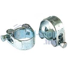 Хомуты металлические Сибртех, силовые 29-31 мм, ширина 20 мм, шарнирные, W1, 2 шт. 47511