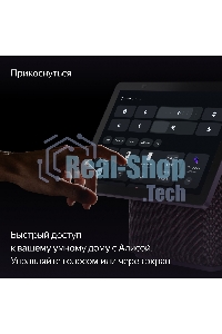 Умная колонка Яндекс Станция Дуо Макс, Zigbee, с дисплеем, 60Вт, с голосовым ассистентом Алиса на YaGPT, красный (YNDX-00055RED)