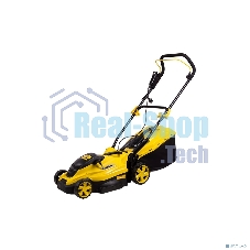 Газонокосилка Champion EM3616 эл. Мощность 1600 Вт, Ширина среза 360 мм, Высота среза 20-70 мм, Объем травосборника 45 л, Вес 11,5 кг, Легкая, Удобная, Производительная, Наличие разборной металлической рукоятки, Ручка регулировки высоты среза на корпусе.