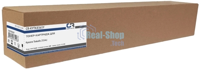 Картридж лазерный CopyRite CR-KYTK8365Y TK-8365Y желтый (12000 стр.) для Kyocera Taskalfa 2554ci
