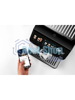 Кофемашина автоматическая DeLonghi ECAM450.55.G черный, исп. кофе - зерновой/молотый, 1.8 л, 1450 Вт, 19 бар