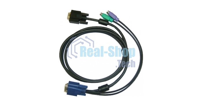 Кабель D-Link DKVM-IPCB5, All in one SPHD KVM Cable in 5m (15ft) for DKVM-IP1/IP8 devices (10pack)