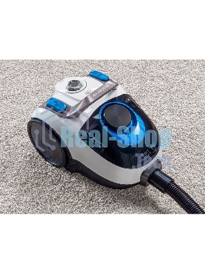 Пылесос Polaris PVC 2016 белый/черный, 460/2000 Вт, уборка сухая, пылесборник контейнер 2.5 л