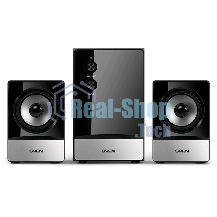 Акустическая система SVEN MS-90 черный (2x2.5W+ сабвуфер 5W, дерево)