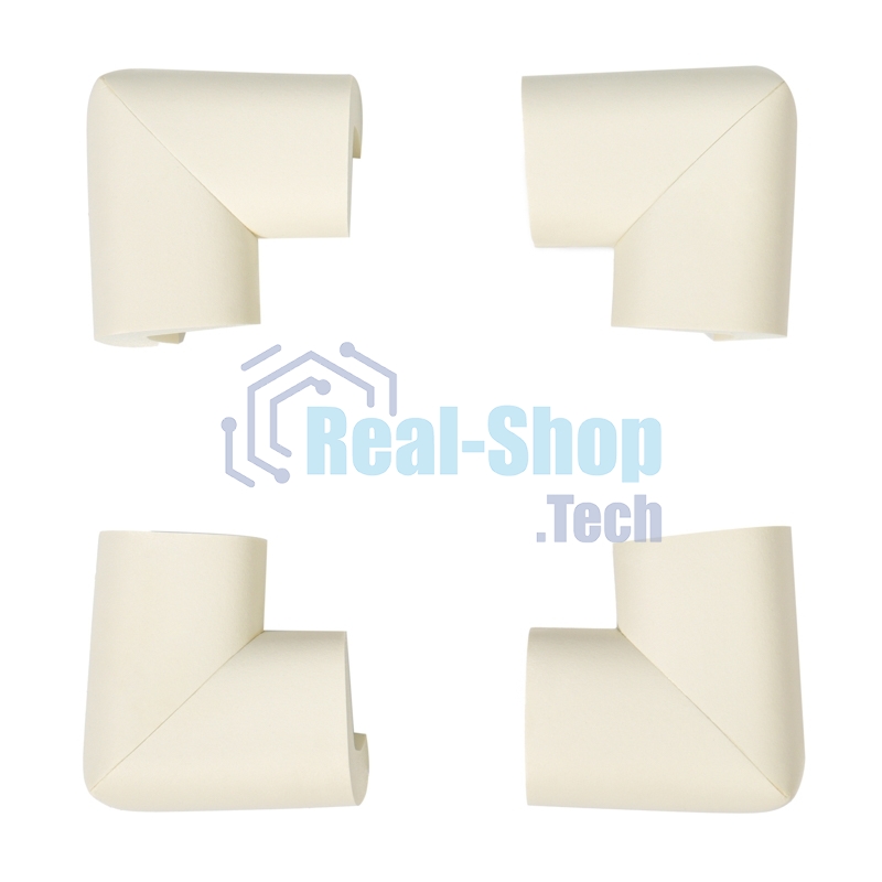 Мягкие накладки-протекторы для мебели (34x11x50 мм) 4 шт.