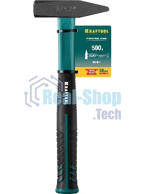 Молоток слесарный KRAFTOOL Fiberglass 500 г с фиберглассовой рукояткой