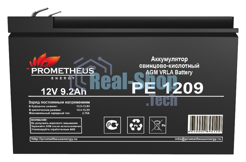 Батарея для ИБП Prometheus Energy PE 1209 12В 9.2Ач