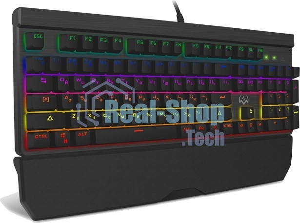 Клавиатура проводная игровая SVEN KB-G9500 (Outemu Blue switches, USB, 104кл, ПО, RGb-подсветка)