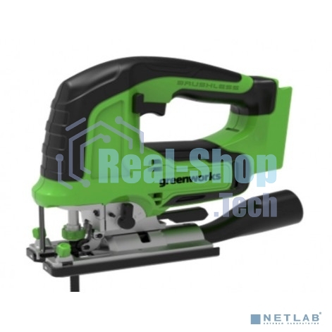 Лобзик электрический аккумуляторный GreenWorks GD24JS, 24V, бесщеточный без АКБ и ЗУ