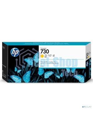 Картридж струйный HP 730 желтый для DesignJet T1700 (44