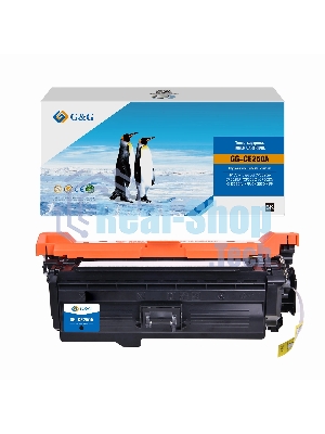 Картридж лазерный G&G GG-CE250A CE250A черный (5000 стр.) для HP CLJ CP3525n/CP3525dn/CP3525X/CP3520/CM3530fs MFP/CM3530 MFP
