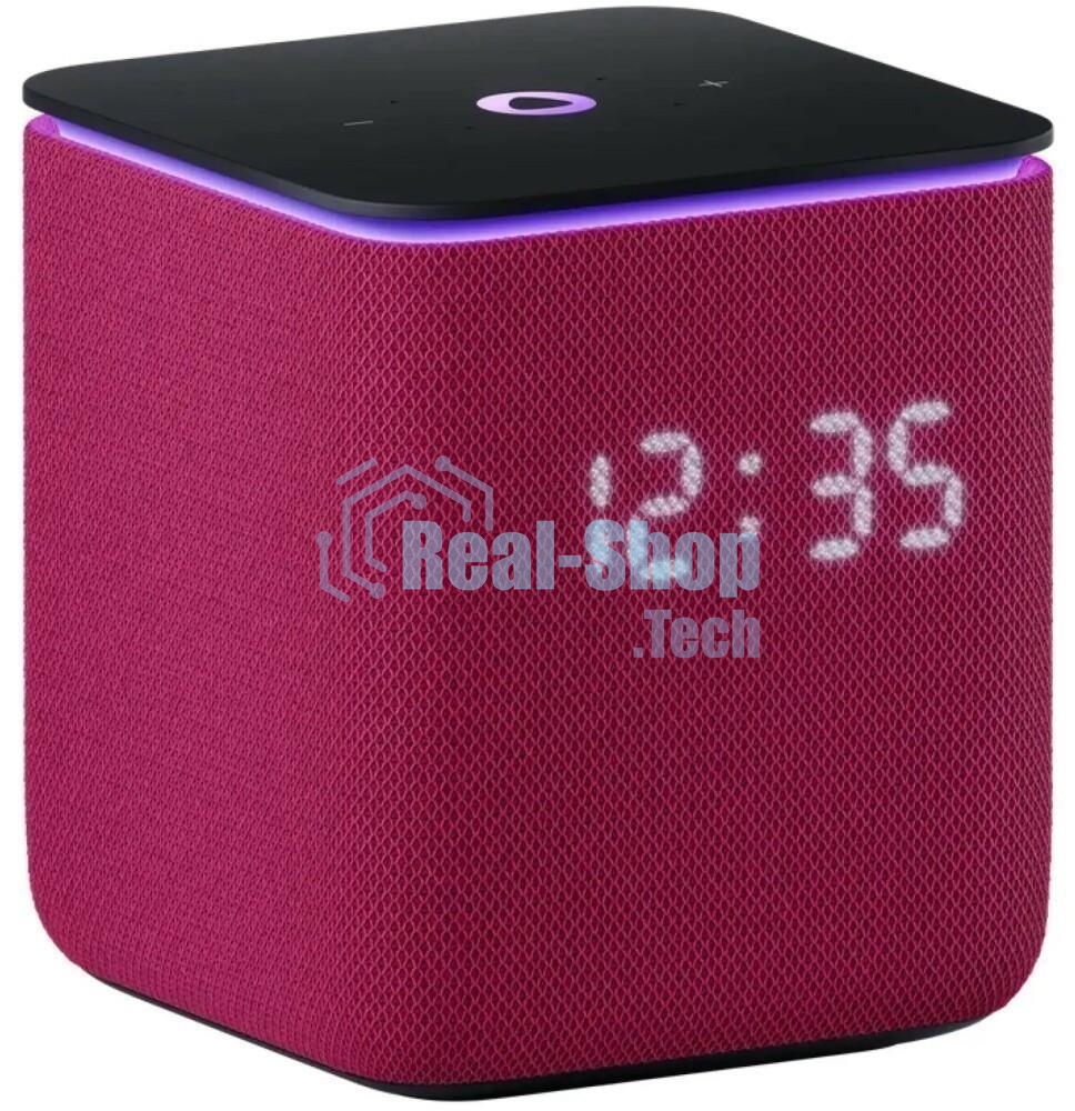 Умная колонка Яндекс Станция Миди, ZigBee, 24Вт, с голосовым ассистентом Алиса на YaGPT, малиновый