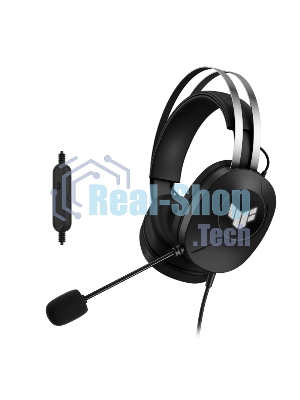 Гарнитура ASUS TUF Gaming H1 Gen II чёрный, проводная, USB, подсветка, совместимость с PS5